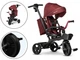 Велосипед трехколесный Lionelo Kori Red Burgundy - изображение 3