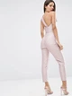 Комбинезон с бантом ASOS AS100620-61 L (79804L) Розовый - изображение 3
