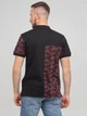 Футболка-поло для чоловіків з квітковим принтом Desigual 17wmlk42 L (87511L) Чорний - зображення 2