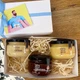 Подарочный набор крем-меда ко дню казачества "Слава Україні" 3 вкуса по 140 грамм Honey life - изображение 1