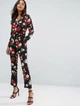 Комбинезон с цветочным принтом Missguided ASM190829-9 M (92256M) Черный - изображение 1
