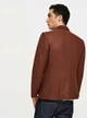 Мужской однотонный пиджак Shein 180723707 2XL (921172XL) Коричневый - изображение 2