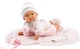 Lalka Llorens Joelle con toquilla płacząca  38 cm (8426265389384) - obraz 2