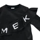 Платье для девочки с логотипом Mek 193MIIM008-290 черный 140 - изображение 3