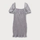 Сукня коротка літня жіноча H&M 0934246 S Срібляста (KAY2000001101902) - зображення 1