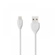 Кабель Remax Lesu Lightning 1m White (RC-050i White) - изображение 1
