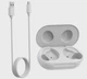 Зарядный кейс Greatlizard для Samsung Galaxy Buds / Buds Plus + кабель White - изображение 1