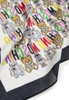 Шарф Moschino женский белый (50180-4) - изображение 2