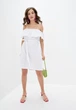 Легкое летнее платье с открытыми плечами Подіум 21369-WHITE XL Белый - изображение 2