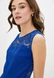 Женское коктейльное мини-платье с гипюром Подіум 21353-BLUE S Синий - изображение 4