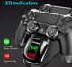 Зарядний пристрій док-станція DOBE для DualShock 4/PS4/PS4 Slim/PS4 Pro - зображення 6