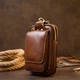 Кожаная сумка на пояс Vintage 20417 - изображение 3