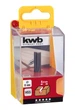 Фреза пазовая HSS 8 мм, KWB - изображение 1