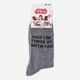 Носки мужские Disney Star Wars 93154262-3 39-42 Светло-серые (3349610011271) - изображение 1