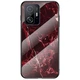 Чехол с рисунком Deexe Gradient Pattern для Xiaomi 11T / 11T Pro - Red - изображение 1