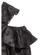 Топ-блузка H&M 34 Чорний 0571048_дл.рук.відкрит.плечі - зображення 2