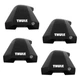 Опоры Thule Edge Clamp 7205 (4шт) для автомобилей с гладкой крышей - изображение 1