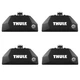 Опоры Thule Evo Flush Rail 7106 (4шт) для авто с интегрированными рейлингами - изображение 1