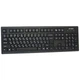 Клавіатура A4-KR-85 PS/2, чорна, w.Ukr.Comfort keys Rounded Edge keyboard - зображення 1