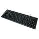 Клавіатура A4-KR-85 PS/2, чорна, w.Ukr.Comfort keys Rounded Edge keyboard - зображення 3