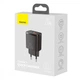 Сетевое зарядное (СЗУ) Baseus Compact Quick Charger 20W QC+ PD (Type-C + 1USB) (CCXJ-B) Black - изображение 5