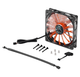 Вентилятор Aerocool Shark Fan 120мм LED (Evil Black/Orange) - изображение 3