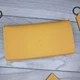 Кошелек женский кожаный на магните Двойной конверт Кайзер матовый Манго - изображение 4