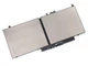 Батарея для ноутбука Dell Latitude E5570 6MT4T, 7750mAh (62Wh), 4cell, 7.6V, Li-ion, чорна, - зображення 3