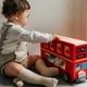 Іграшка-сортер Bigjigs Toys Червоний автобус (691621536926) - зображення 6