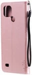 Чохол книжка Pattern для Realme C21Y (кіт та дерево) Rose Gold (24856-27) - зображення 2