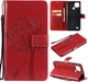 Чохол книжка Pattern для Realme C21Y (кіт та дерево) Red (24856-2D) - зображення 1