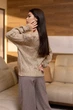 Джемпер S851,5008 Seventeen Кофейный One Size (S851.5008) - изображение 4