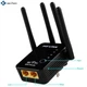 Репитер усилитель сигнала Wi-Fi Pix-Link LV-WR16 Black (AL-222) - зображення 8
