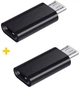 Адаптер к кабелю XOKO AC-020 USB Type-C - Micro USB черный 2 шт - изображение 1