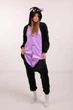 Пижама Кигуруми Kigurumi Кошка Спуки Для Детей И Подростков Черный с фиолетовым 155-165 см. (1034/1) - изображение 1