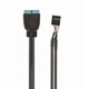 Кабель для передачі даних Cablexpert internal USB2.0 to USB3.0 0.15m (CC-U3U2-01) - зображення 1