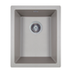 Кухонна мийка граніт PERFELLI ESTO PGE 101-38 GREY METALLIC - зображення 1