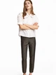 Брюки женские H&M 0547783_зол.цв 36 Черные (KZ2000001244609_KAY2000001244609_LD2000001244609) - изображение 2