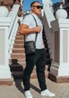 кожаная сумка через плечо Tiding Bag M38-10131A Черный 21 х 18 х 7 см - изображение 11