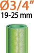 Коннектор для поливочного шланга Claber 3/4" аквастоп (86040000) - изображение 2