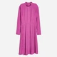 Платье миди осеннее женское H&M 0561019_розов. 44 Розовое (KZ2000001251812_KAY2000001251812) - изображение 1