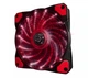 Вентилятор Frime Iris LED Fan 15LED Red (FLF-HB120R15) - зображення 1