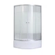Lidz 4мм стекляная дверь с рисунком Linie WIEŻA SC90x90.MID.L - изображение 1
