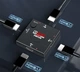 HDMI свитч 2K FULL HD переключает с 3 входов ->1 экран ТВ switcher свич (588076749-1) Черный - изображение 5