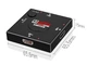 HDMI свитч 2K FULL HD переключает с 3 входов ->1 экран ТВ switcher свич (588076749-1) Черный - изображение 13