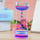 Песочные часы с масляной жидкостью Splash - синие (AS-41663) - изображение 1