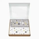 Набор пеленок Cosas Бязь Stars Yellow Grey 80 х 100 2 шт (4822052062845) - изображение 2