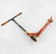 Самокат трюковый Best Scooter Огонь HIC-система, Пеги , алюминиевый диск и дека с Принтом , колёса d=110мм, ширина руля - 60 см - изображение 5