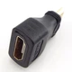Адаптер перехідник HDMI Female (мама) - Mini HDMI Male (тато) Alitek (48405) - зображення 2