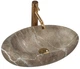 Умивальник (раковина) REA ROXY B STONE NATURE накладний (REA-U6650) - зображення 1